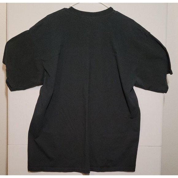 Jägermeister Cotton T-shirt Size XL Black Short Sleeve Crew Neck Liquor Logo - Picture 4 of 7